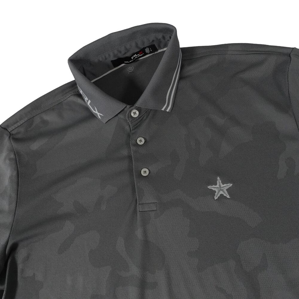 Bakers Bay Ralph Lauren RLX Camo Performance Golf Polo Shirt Men's Large